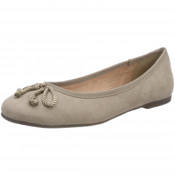 Tamaris Damen Ballerinas 22142, Braun, 38 EU