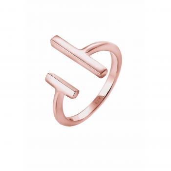 Elli Geo‑Stab Minimal Trend Blogger 925 Sterling Silber Ringe Damen
