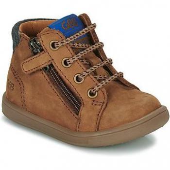 GBB Brown High‑Top Child’s Sneakers – Manfred Edition