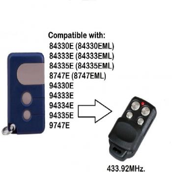 433,92 MHz Garagentor Fernbedienung 94335E 84330E 84335E Ersatzsender