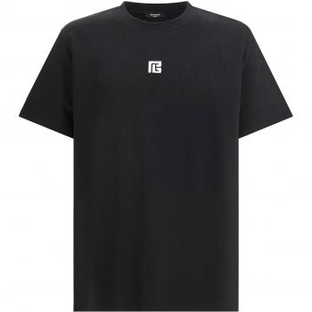 Balmain Black XL PB Print Tee