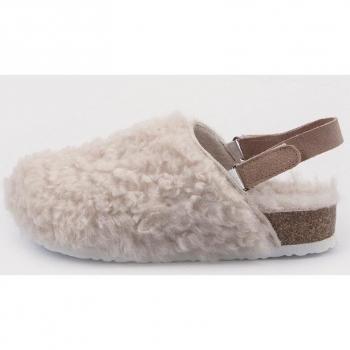 Wolltherme ULKNN Winterhausböcke – TPR‑Stütze, Unisex beige