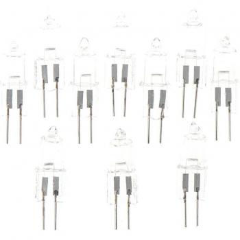 Lámpara Halógena G4 12V 20W, 10 unidades, Soporte Stiftsockellampe