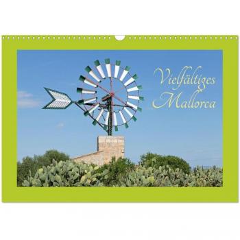 Vielfältiges Mallorca (Wandkalender 2025 DIN A3 quer) CALVENDO Monatskalender
