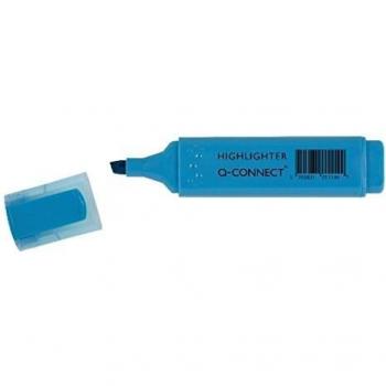 Marqueur Biselé Q-Connect Bleu