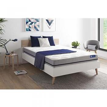 Matelas Acti‑Latex Soft 160 × 200 cm – Mi‑Ferme, mémoire de forme, 3‑zones