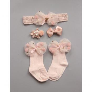 Set de calcetines de princesa para bebés de 0 a 24 meses
