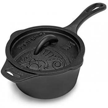Casserole en fonte avec couvercle Petromax KR5 (5 litres)