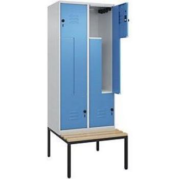 Classic Plus Z Armadietto con Panca, 2 Scomparti – C+P Möbelsysteme