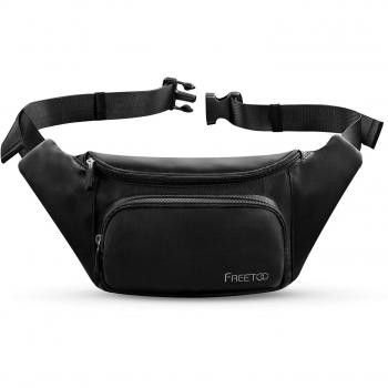 FREETOO Damen Gürteltasche wasserdicht Multi-Pocket Tasche für Outdoor Aktivitäten