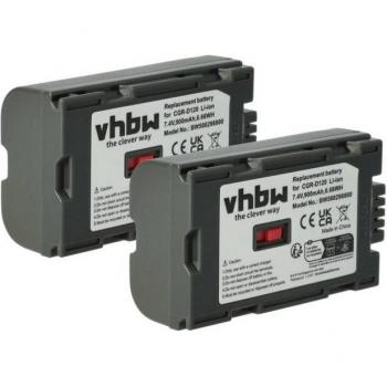 Batteries rechargeables 7,2V pour caméscope Hitachi