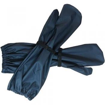 Manteau de pluie unisexe avec gants longs et poncho
