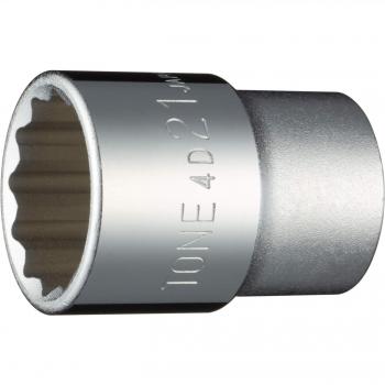 TONE 12.7mm/½” 21mm Flat Socket – 12‑Square Drive