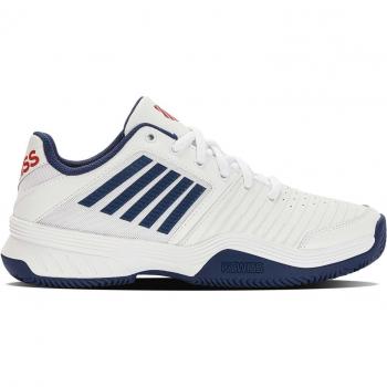 K-Swiss Court Express Clay Shoe Men White Size 10