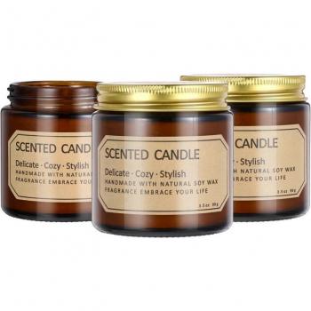 Entspannungsduft Kerzen – Trio, zarter Duft