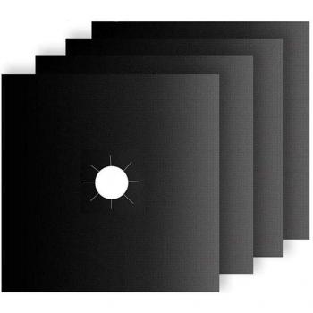 4-Piece Gas Stove Clean Mat Kit