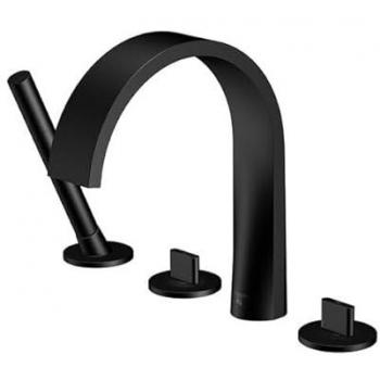 Steinberg Série 280 – Mitigeur bain-douche 4 trous, finition noire mat