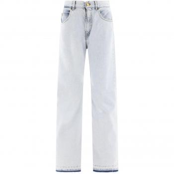 PINKO Women's Blue High Waist Flared Jeans, Size W28