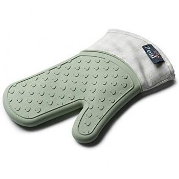 Zeal Silicone Heavy Duty Oven Mitt, Sage Green