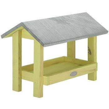 Rivanto Bodenfuttertisch 38x26x28,5cm mit Metalldach für Futter