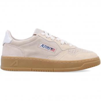 Autry Beige Suede Sneakers Stylish Design