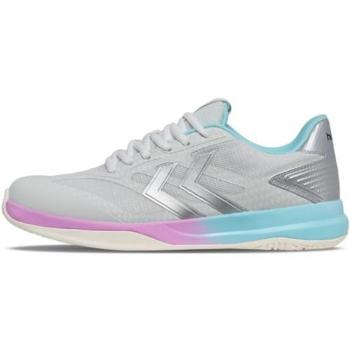 Hummel DAGAZ LTD 227814/9639 Handball Shoes – White/Multi‑coloured, UK size 9.5