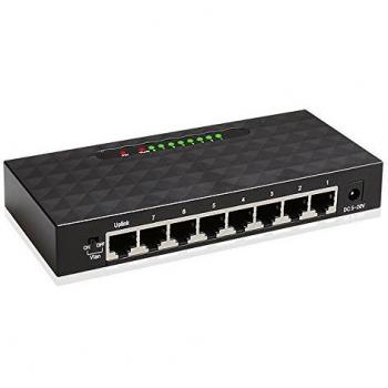 Maxesla 8-Port 10/100/1000Mbps Switch