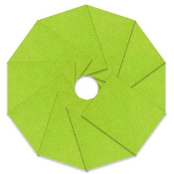 Bright Green-Lime Felt Collection – 10 pack, 23×30 cm