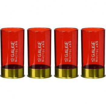 Pack de Vasos Rojos de Plástico Calibre 12
