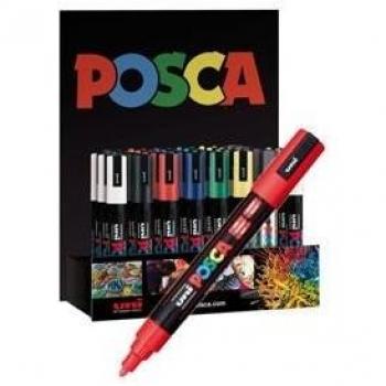 Expositor uni posca 36 unidades 1,8m-2,5mm uni-ball 182634359