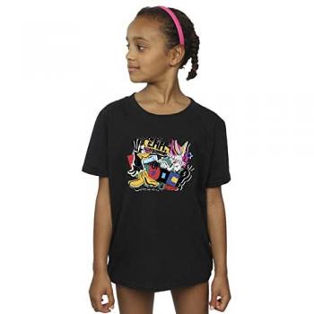 T-shirt Looney Tunes per ragazze in cotone