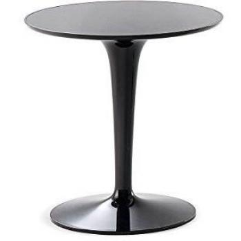 Kartell Tip Top Mono – Table basse en PMMA noire