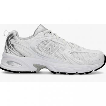New Balance 530 Damen Munsell Weiß/Silber Metallic Turnschuhe EU 40.5