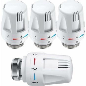 Ricambio Testa Termostatica Ymyny M30 X 1,5 – Set di 4 Pezzi (Bianco)