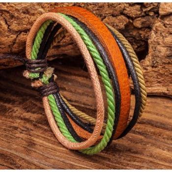 Handmade Surfer Style Leather Cuff Bracelets