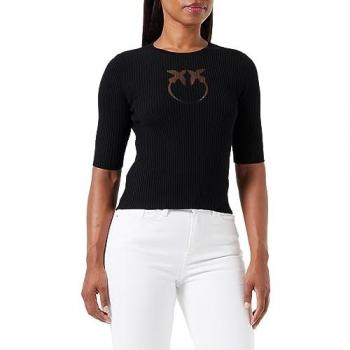 Pinko Tritone Pullover 102017 A18M Schwarz Slim Fit Damen