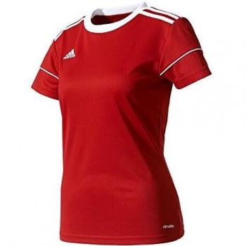 Adidas Damen Squad 17 W Teamtrikot Power Rot/Weiß – S