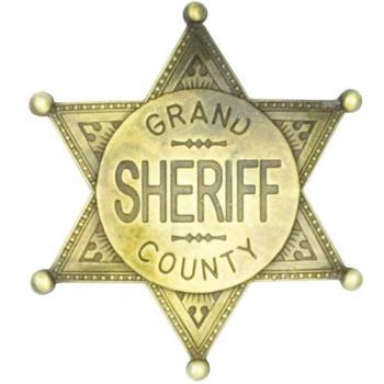 Placa de Sheriff Grand County