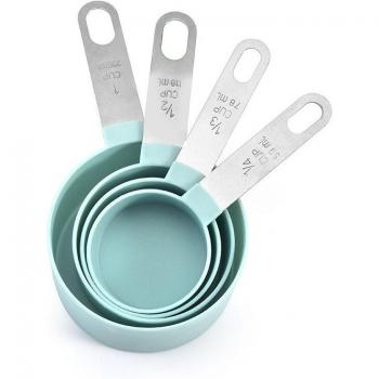 4pcs Measuring Cups and Spoons Set for Tea and Coffee