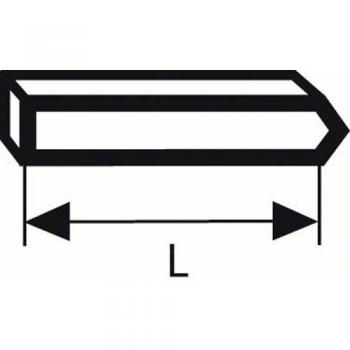 Puntas de acero Bosch 2609255808 – 1.000 piezas, tipo 41, 14 mm