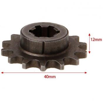 47cc 49cc T8F 8mm 17 Tooth Front Sprocket