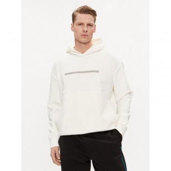 Calvin Klein Écru Sweatshirt K10K112442 mit geprägtem Logo