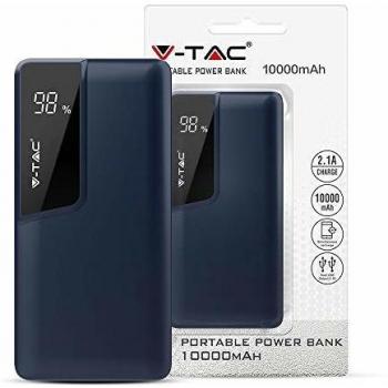 V-TAC Banque d'énergie 10000mAh à Double Sortie