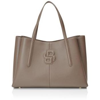 BOSS Anett Brown Polyurethane Tote Bag
