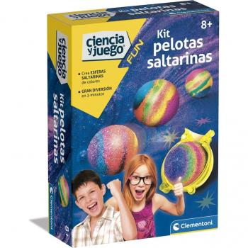 Pelotas Saltarinas, Multicolor, Estándar 55550 (Clementoni)