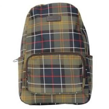 Zaino Tartan Verde Unisex Barbour Torridon in Nylon