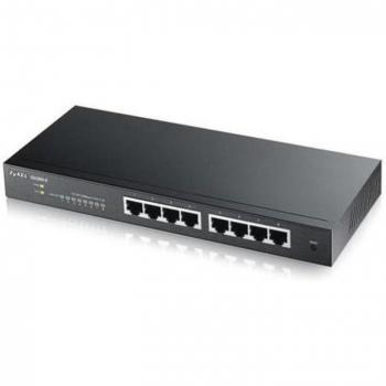 Zyxel GS1900-8 switch gestionado Gigabit Ethernet (10/100/1000) color negro