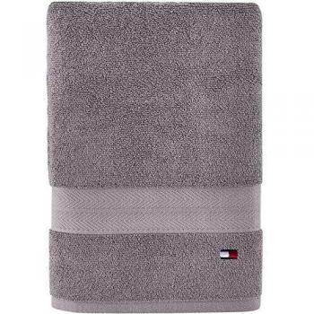 Tommy Hilfiger Serviette de Bain de Couleur Unie
