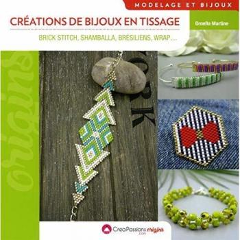 créations de bijoux en tissage : brick stitch, shamballa , brésiliens, wrap