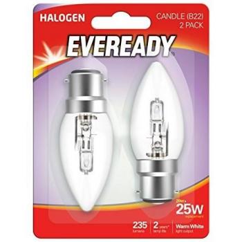 Eveready EnergySaver 25W B22 Light Pack